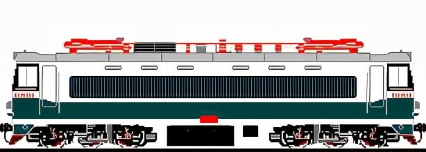 火车像素图连连看，大家来把火车认：电力机车