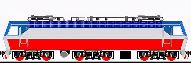 火车像素图连连看，大家来把火车认：电力机车