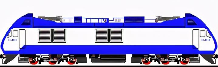火车像素图连连看，大家来把火车认：电力机车