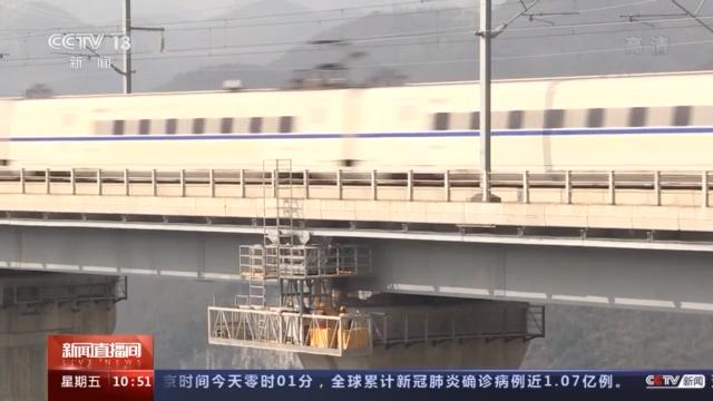 新春走基层丨超硬核检修！看成贵高铁的“极限特工”如何守护旅客出行安全？