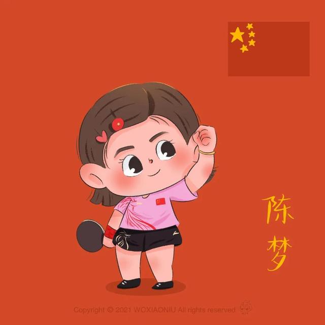 Q版漫画~铁路小姐姐为中国奥运队加油！